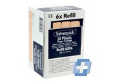 Salvequick 6096 navulling 30 plastic vingerpleisters (6 stuks)