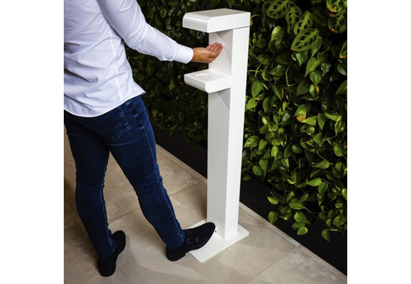 Luxe handsfree dispenser met voetbediening