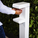 Luxe handsfree dispenser met voetbediening