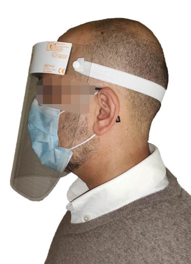 Blayco face shield / gezichtsbeschermers doos (50 stuks)