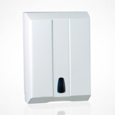 Euro Select Handdoekdispenser wit t.b.v. z-vouw handdoekjes