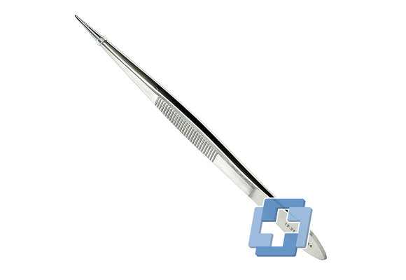 Feilchenfeld Splitterpinzette Spitz, 14 cm mit Führungsstift - Edelstahl