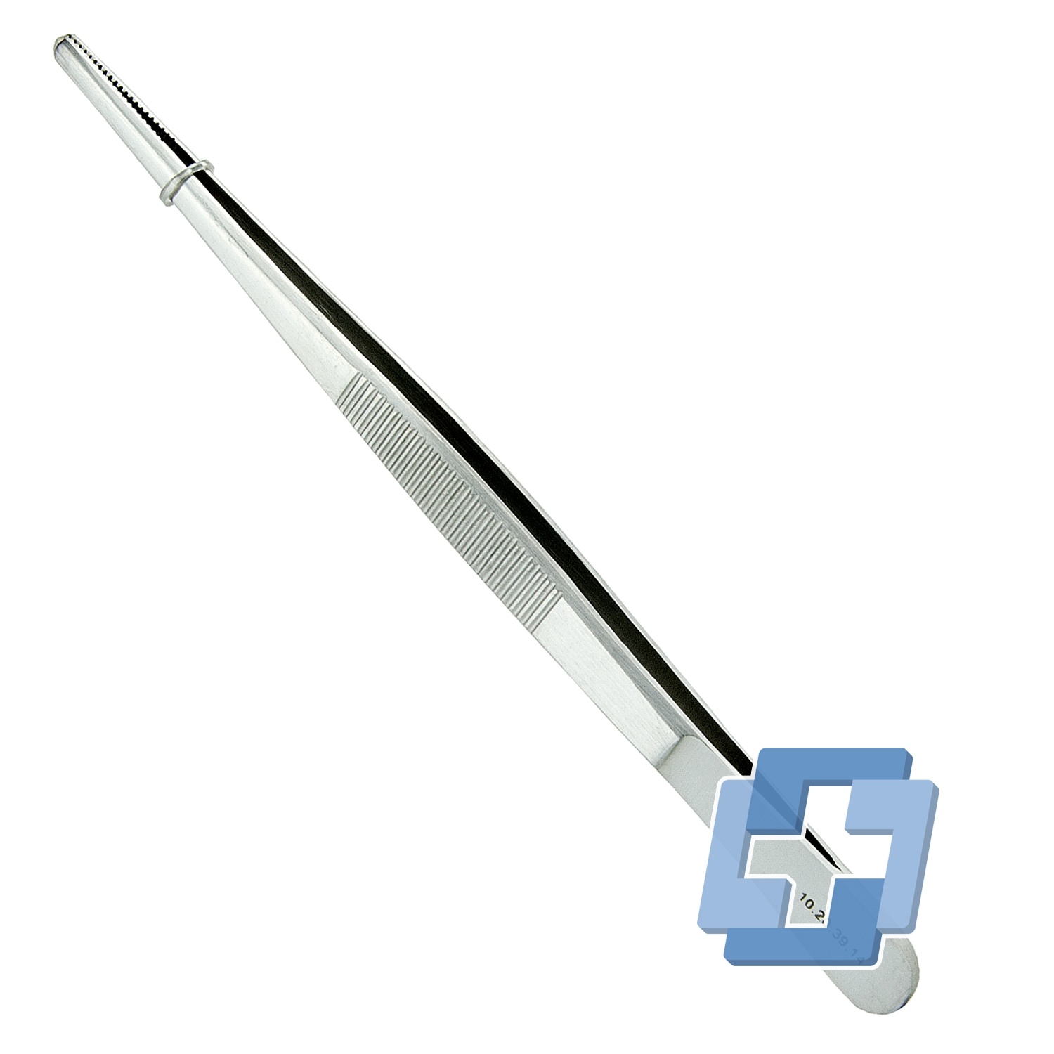 Anatomische Pinzette, 14 cm gerade, Edelstahl