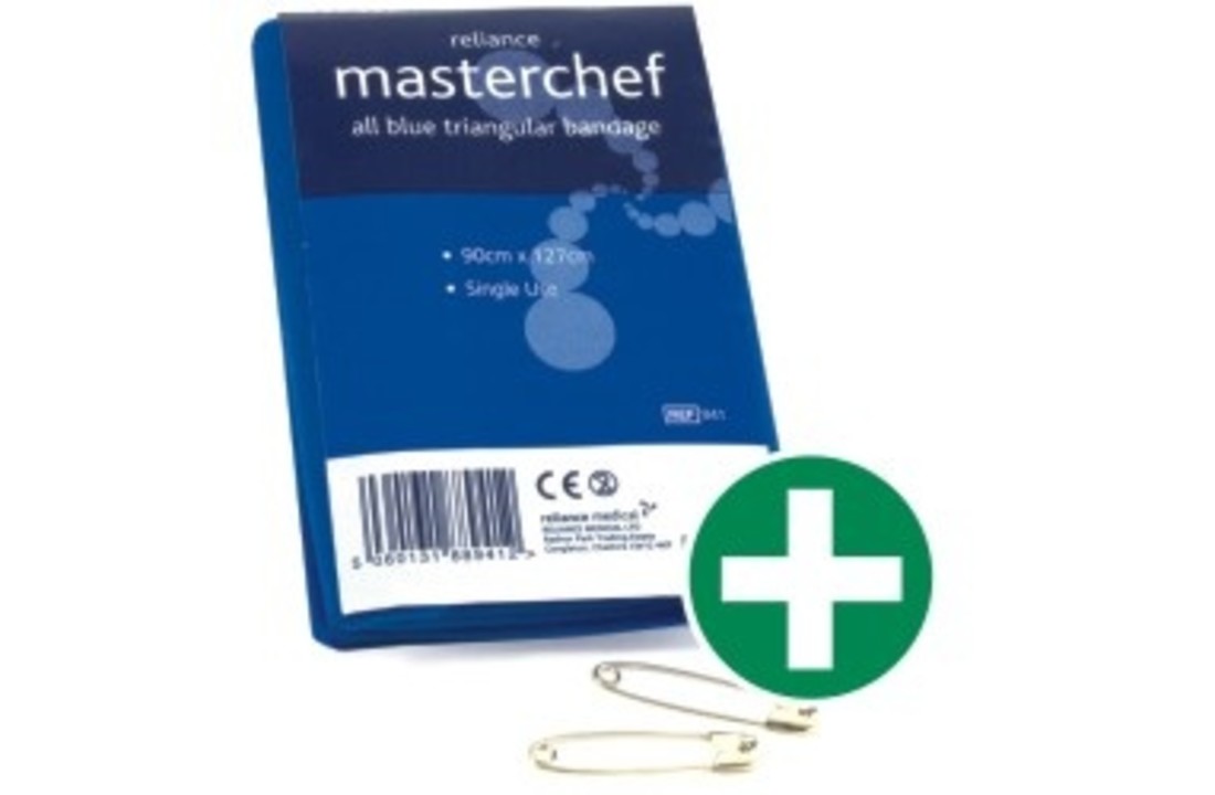 MasterChef Driekante doek blauw