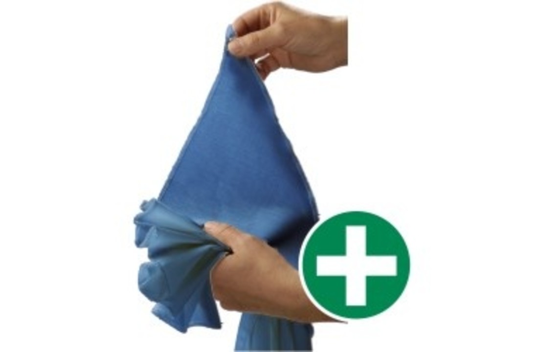 MasterChef Dreieckstuch blau