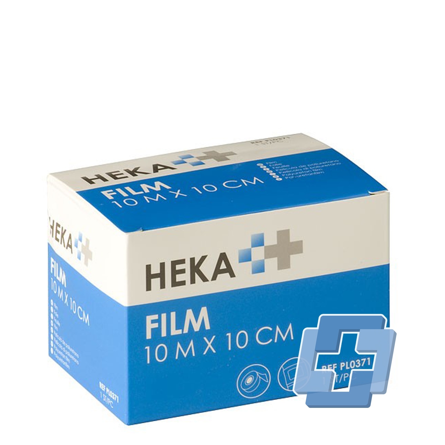 HEKA Film rol niet steriel - 10 m x 10 cm (per stuk)