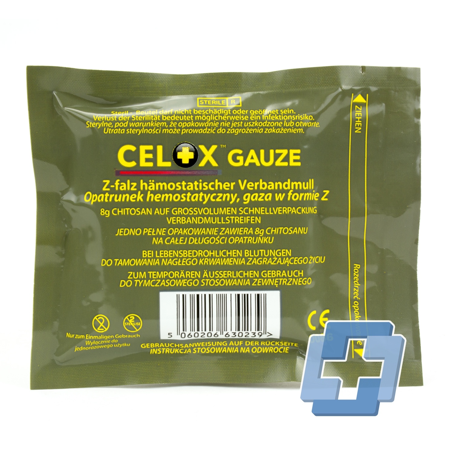Celox gauze - 7,6 cm x 1,52 m