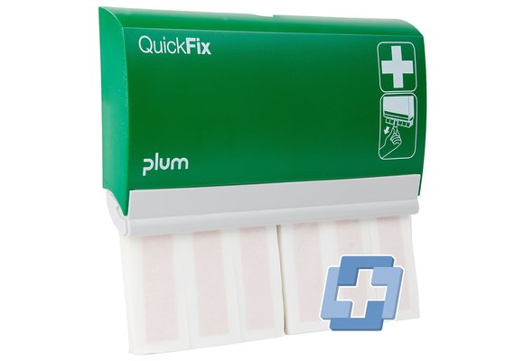 PLUM QuickFix lange vinger pleisterdispenser textiel - 120 x 20 mm