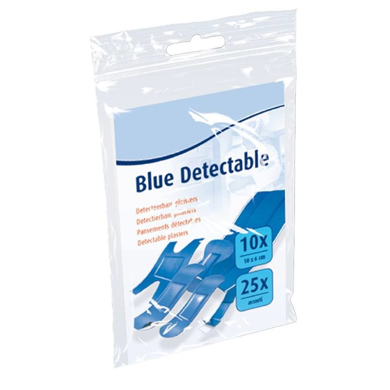 Wasserdicht Blau Bandagen HACCP PE (35 Stück)