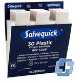 Salvequick 6096 Refill 30 Kunststoff-Fingerpflaster (6 Stück)