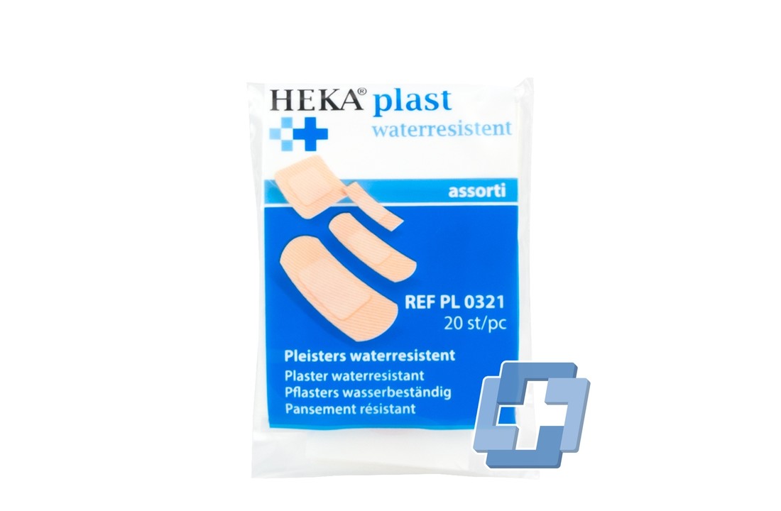 HEKAPLAST Wondpleister PE waterafstotend (20 stuks)