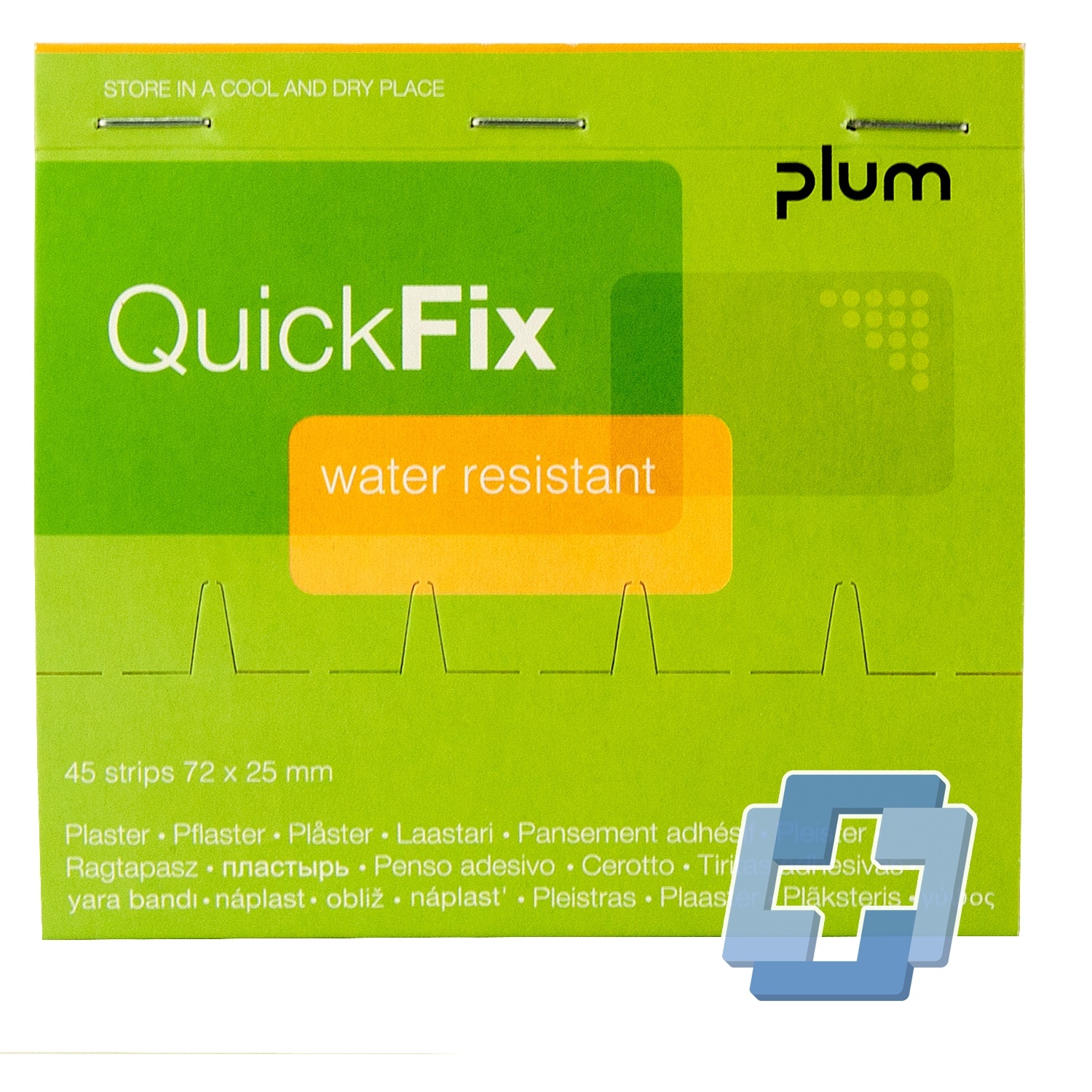 Plum QuickFix Pflasterspender Nachfüllung 45 PE-Pflaster