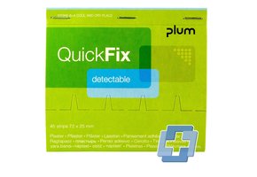 PLUM Navulling QuickFix plastic detecteerbare pleisters HACCP