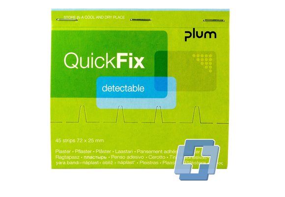 Plum QuickFix Pflasterspender Nachfüllung 45 HACCP-Pflaster