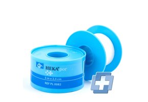 HEKApor Non-woven hechtpleister - 5 m x 2,5 cm (per stuk)