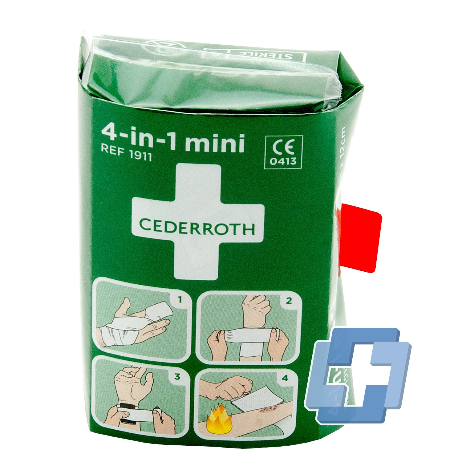 Cederroth 4-in-1 Mini bloedstelpend verband