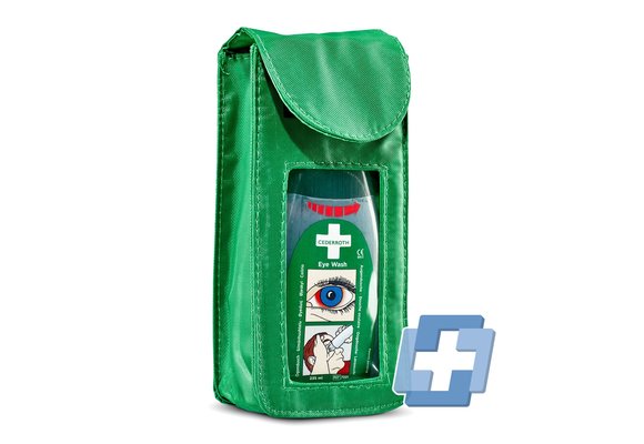 Gürteltasche für Augendusche im Taschenformat