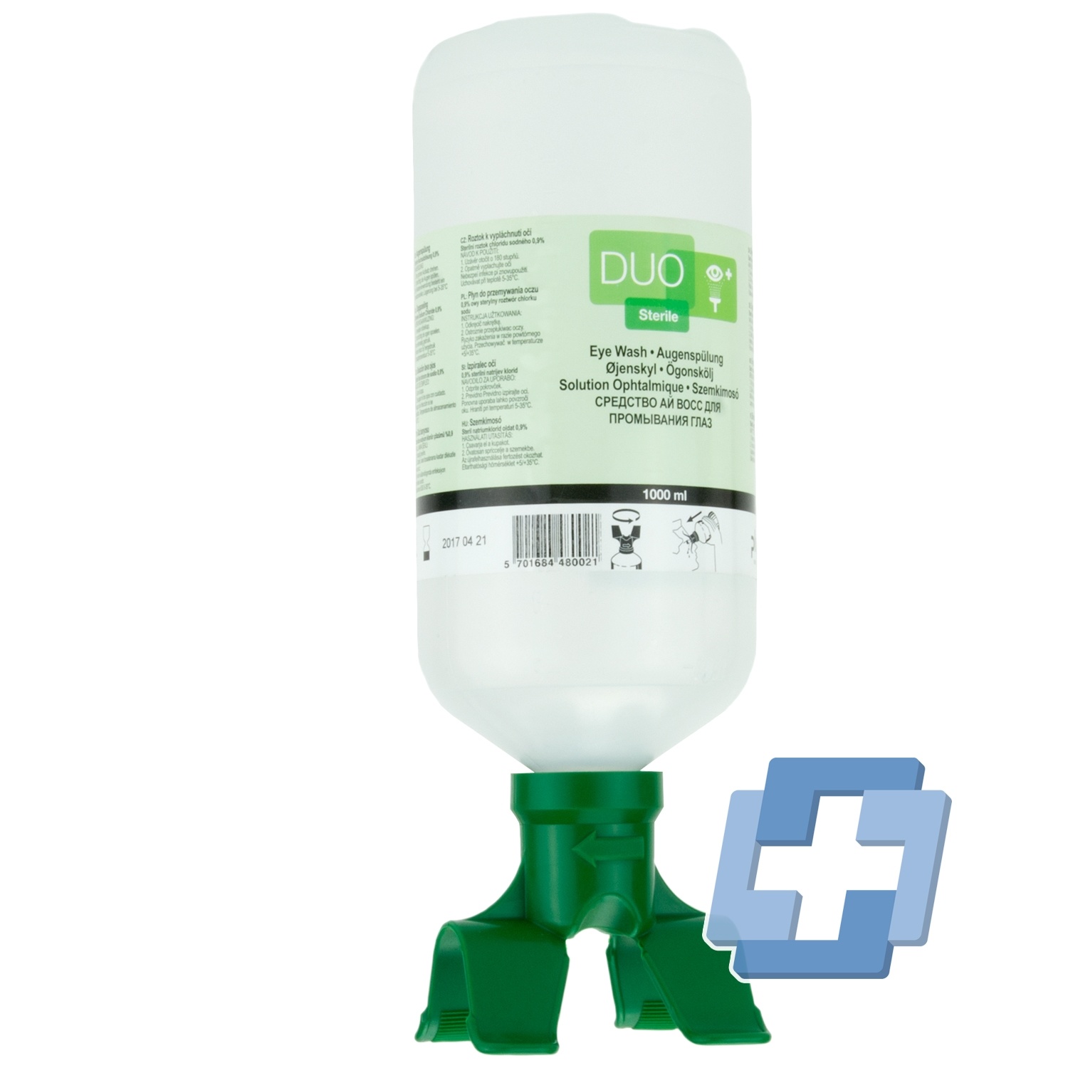 Plum DUO oogspoelfles - 1.000ml