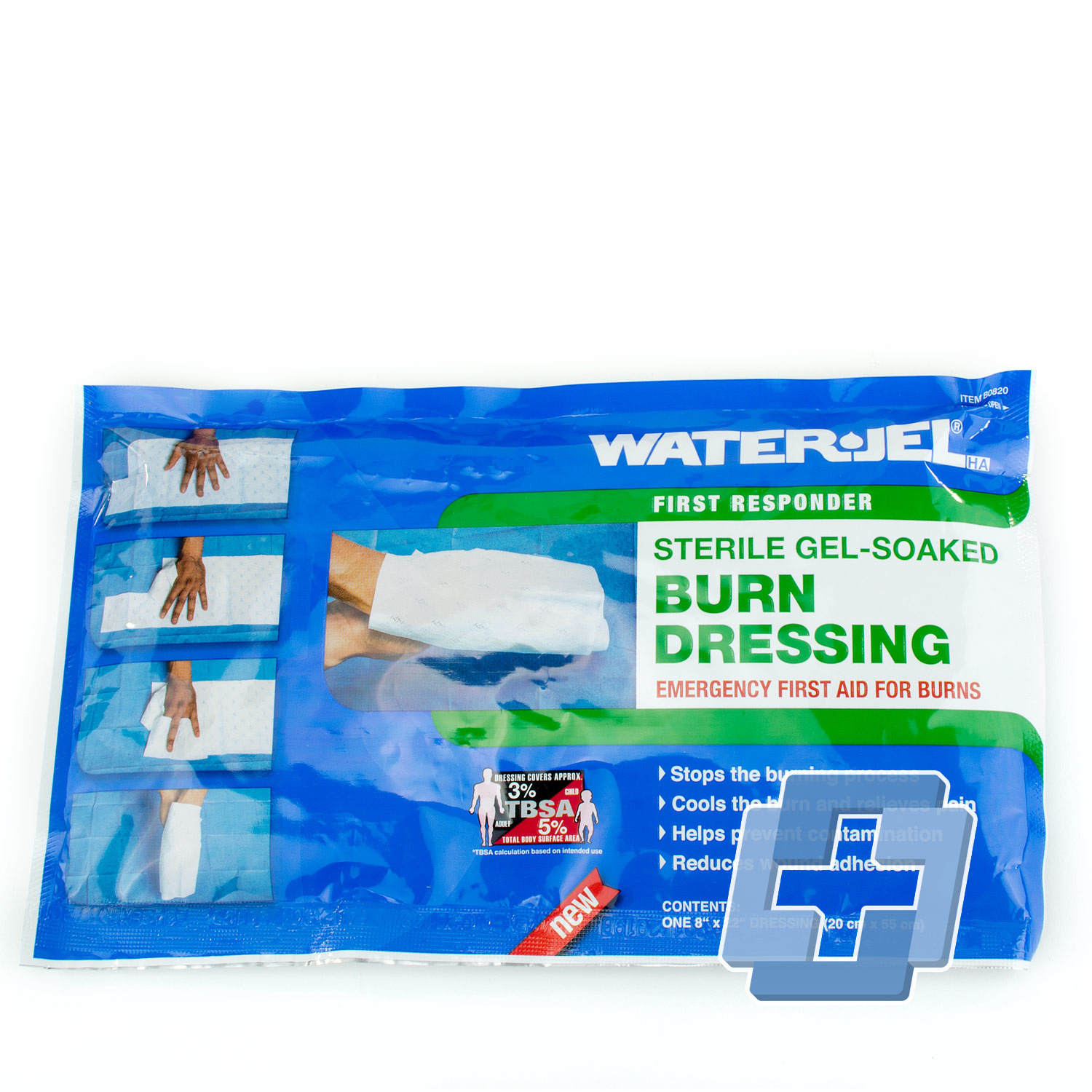 Water-Jel Kompresse für Handpflege - (20 cm x 50 cm)