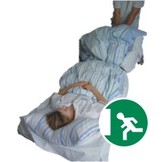 Rettungsmatte inklusive 2 Gürtelschnallen