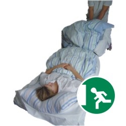 Rettungsmatte inklusive 2 Gürtelschnallen