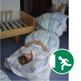 Evacuatiemat incl. 2 gespen