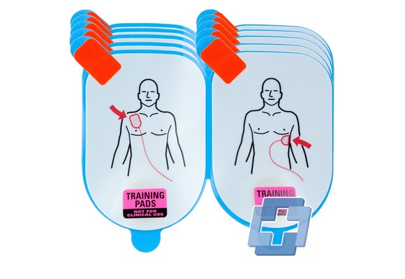 Defibtech Lifeline AED Ersatzpads Trainingselektroden (5 Paar)