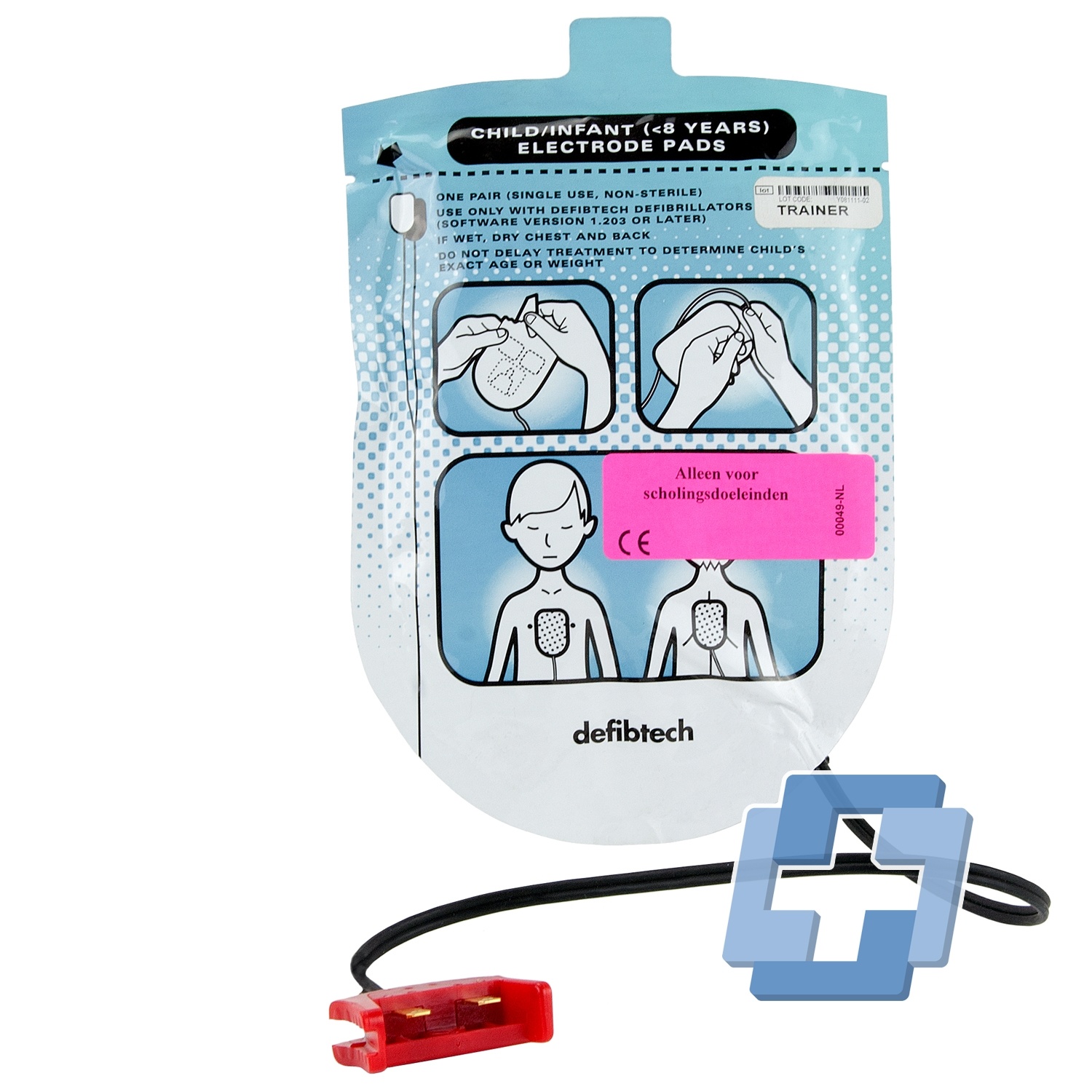 Defibtech Lifeline AED Trainingselektroden für Kinder (1Set)