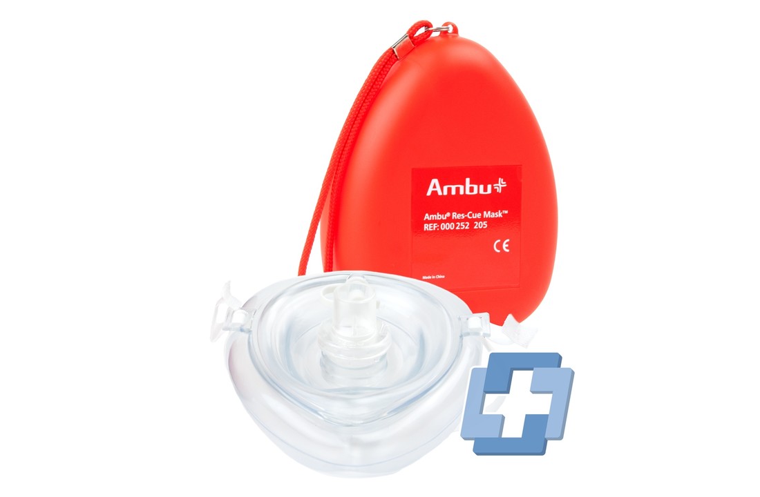 Ambu Res-Cue Maske im Kunststoffbehälter