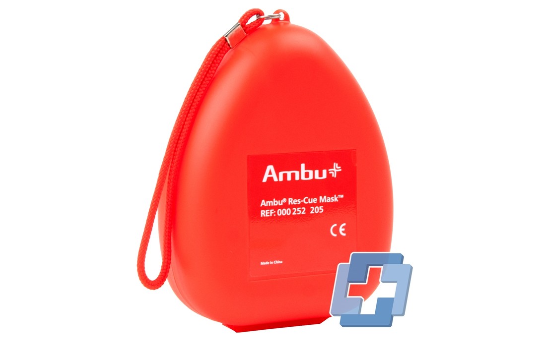 Ambu ResCue mask in hard case