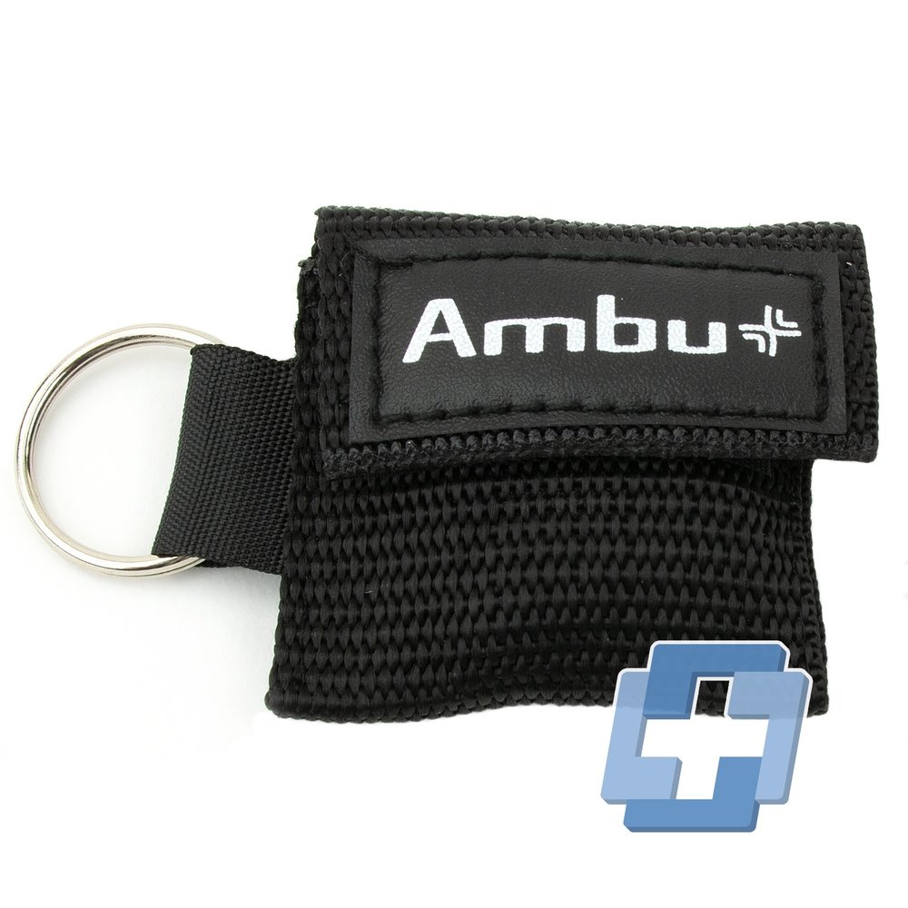 AMBU Ambu LifeKey Beatmungstuch Schlüsselring - Schwarz