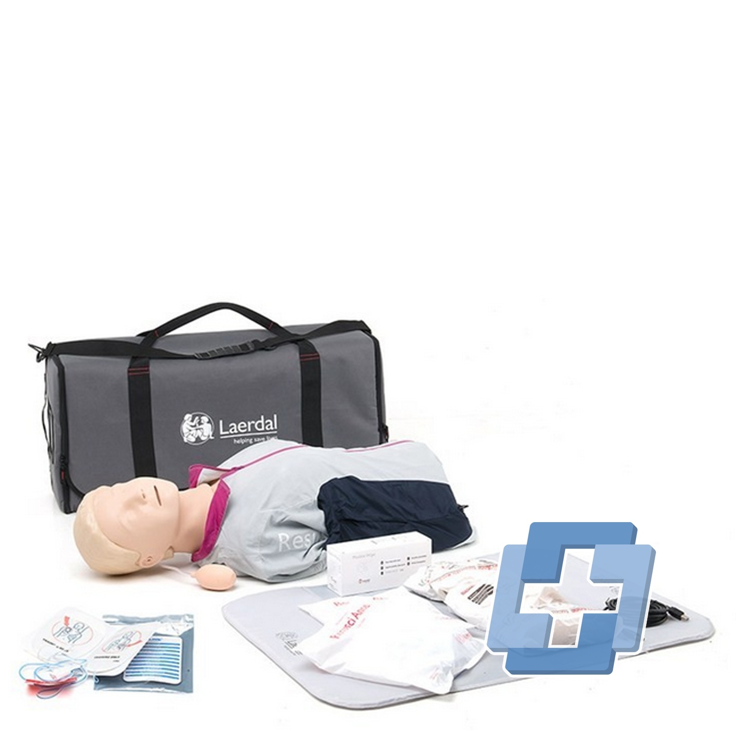 Laerdal Resusci Anne QCPR torso draagtas