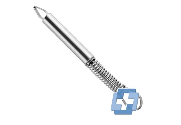 Zeckenpinzette Druckfeder Modell - Edelstahl 9 cm