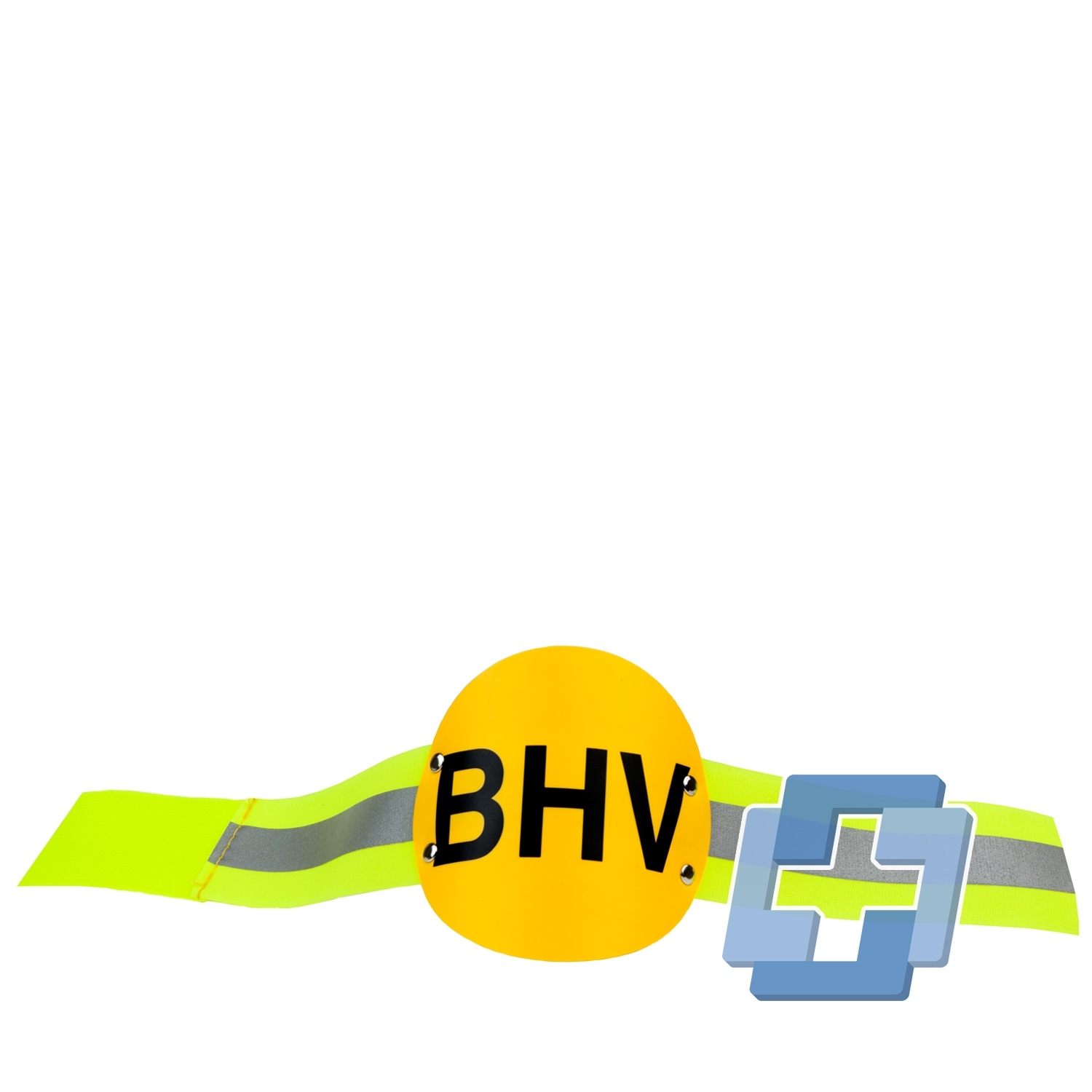 Reflektierende Armbinde mit Schild BHV