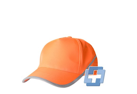 Tricorp CAP met reflectie oranje