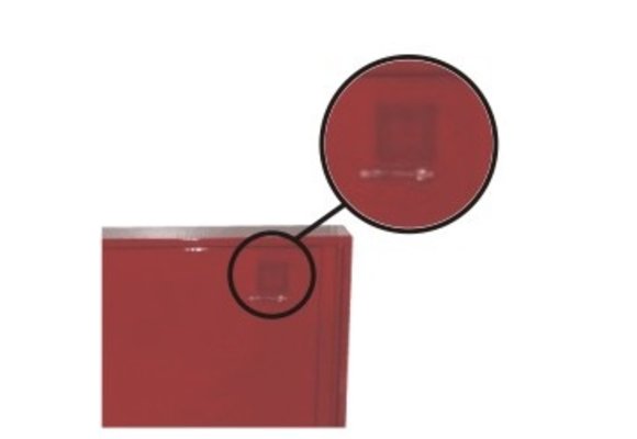 Ersatz-Einschlagfenster für großen Sanitätsdienstschrank