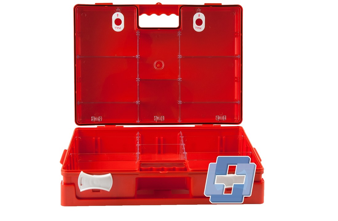 Verbandkoffer Multiflex + Wandhalterung LEER