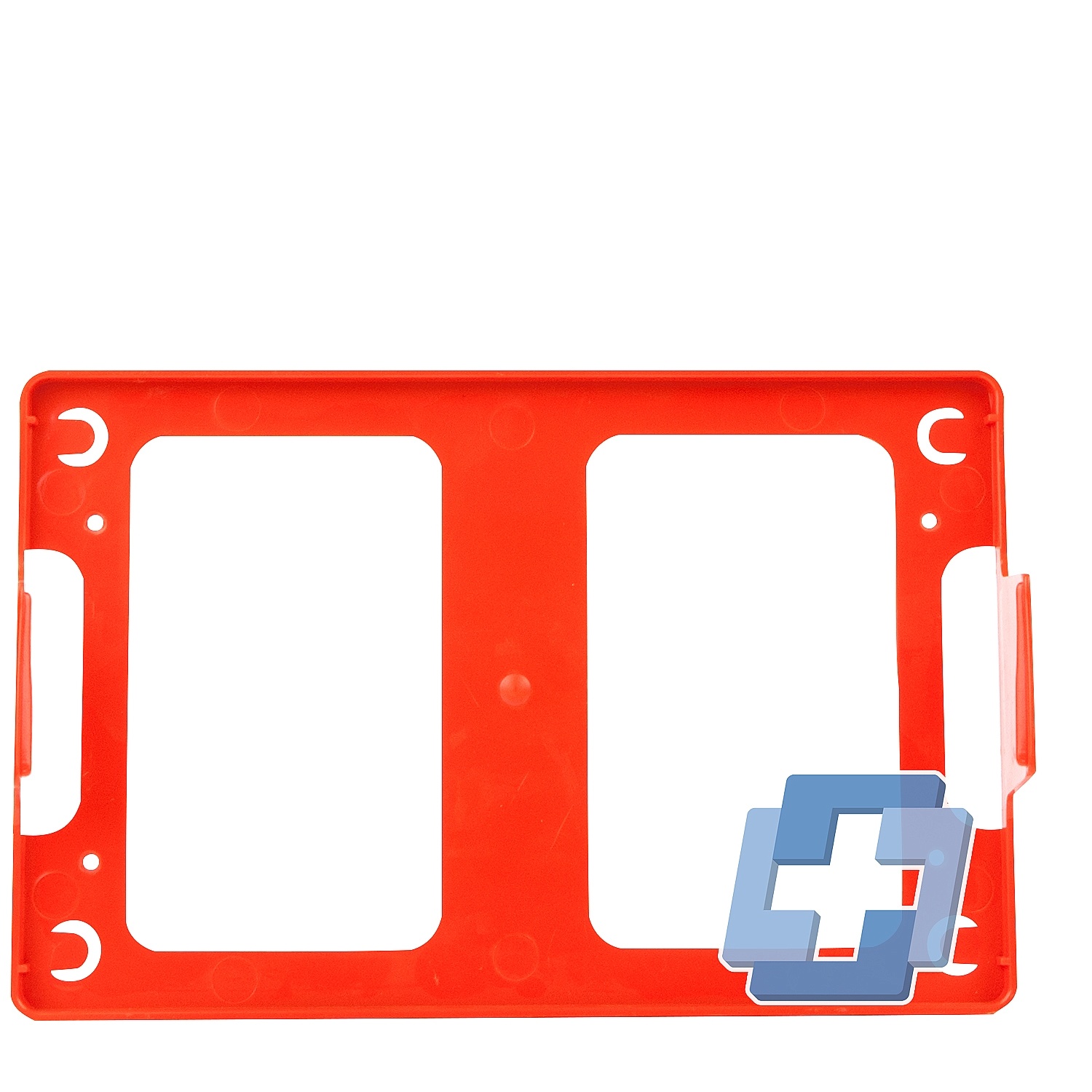 HEKA Wandhouder voor verbandtrommel M oranje