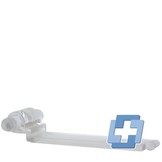 Scharnier eckig für Klappe im Multi Verbandkasten