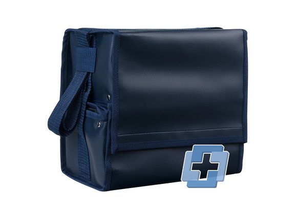 EHBO verbandtas blauw zonder opdruk