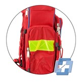 Medicall EHBO rugtas traveller mk3 rood nieuwe versie