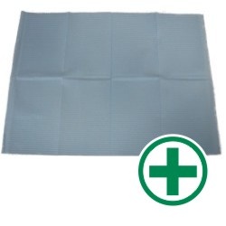 Beschermdoek / onderlegger blauw - 33 x 45 cm (500 stuks)