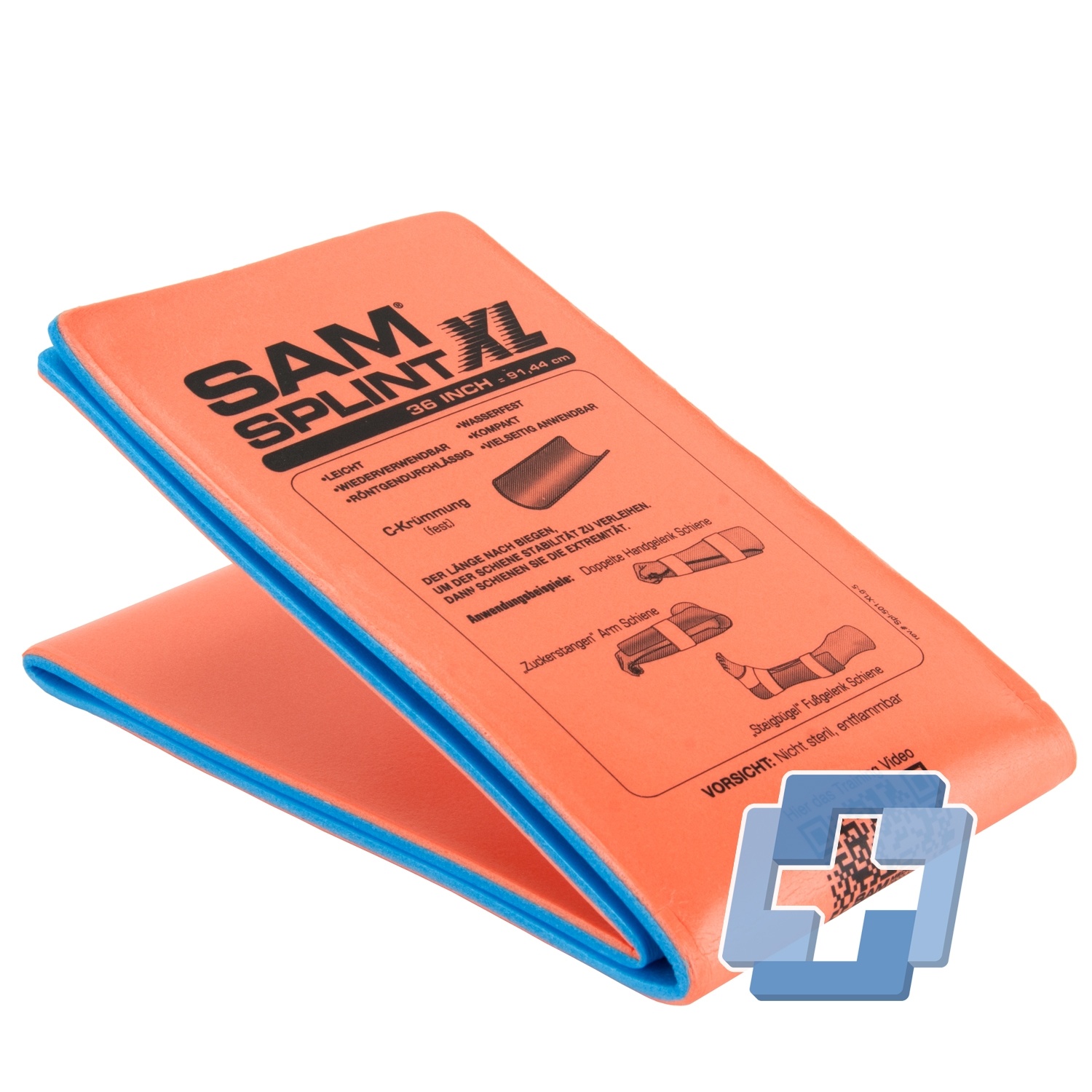 WERO SAM-Splint XL universeelspalk gevouwen - 14 x 91 cm
