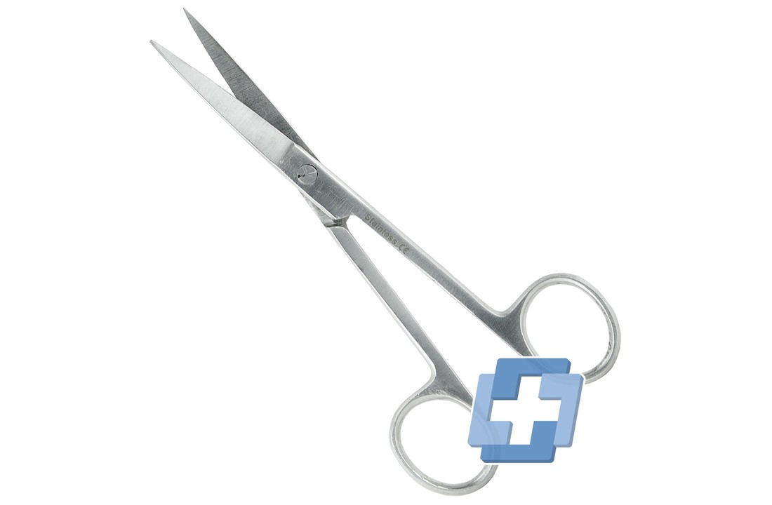 Medipharchem Chirurgische schaar SP/SP recht RVS - 14 cm