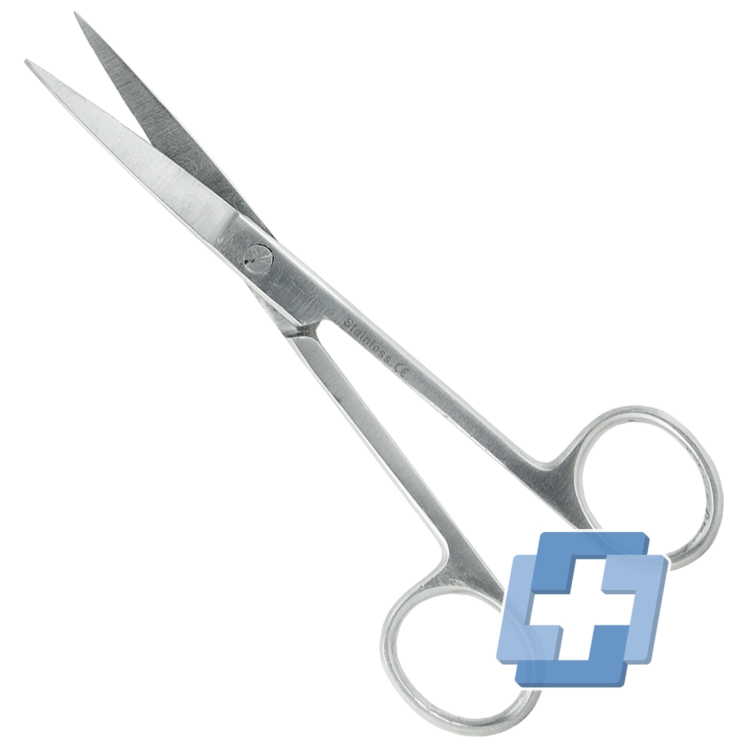 Medipharchem Chirurgische schaar SP/SP recht RVS - 14 cm