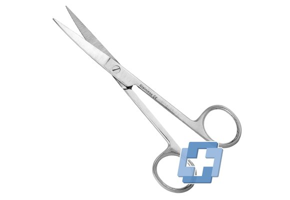 Chirurgische Schere SP / SP 14 cm gebogen. Edelstahl