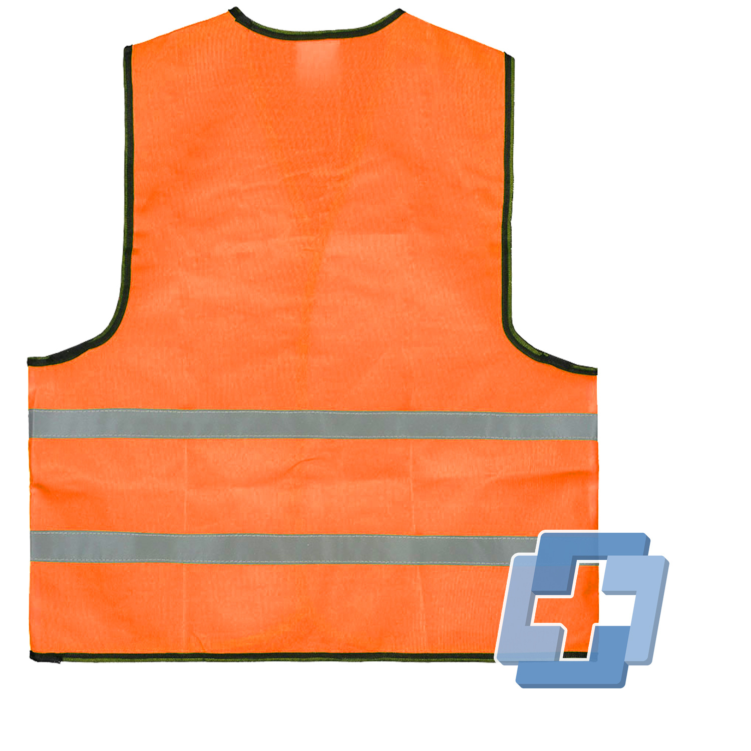 Sicherheitsweste ORANGE Aufdruck PLOEGLEIDER