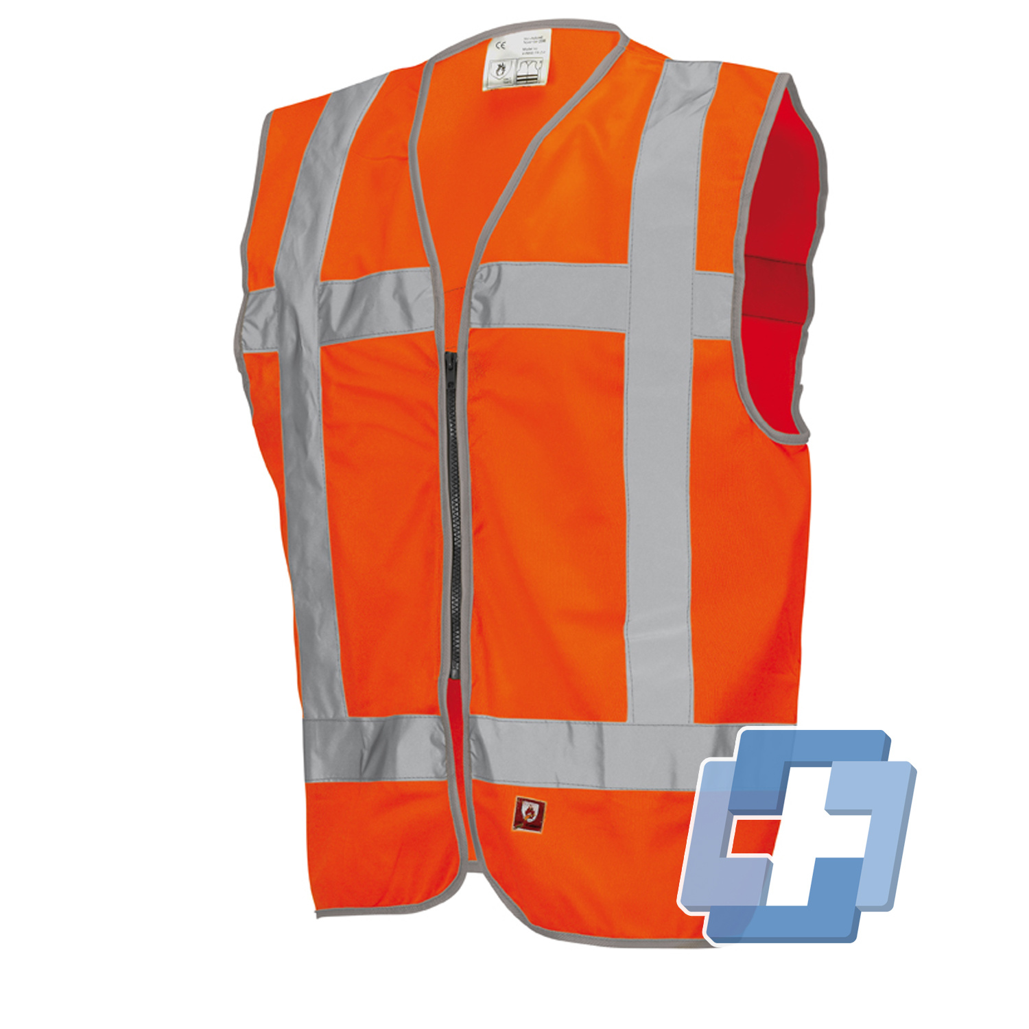 RWS veiligheidsvest vlamvertragend oranje