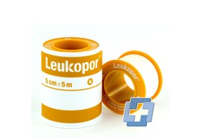 LeukoPOR hechtpleister - diverse maten (per stuk)