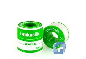 LeukoSILK hechtpleister - diverse maten (per stuk)